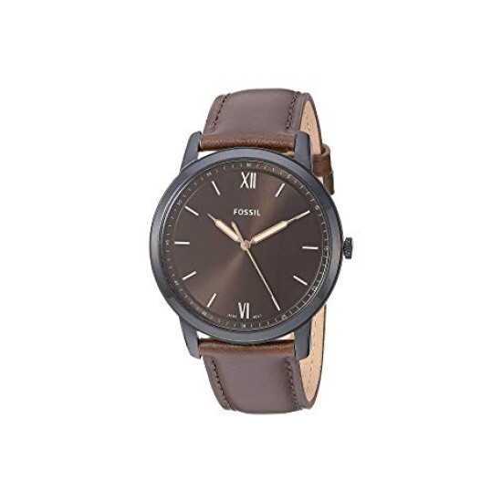 Reloj Fossil Clasico Cuero Marron 0