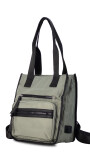 MOCHILA CARTERA CRETA VERDE MILITAR