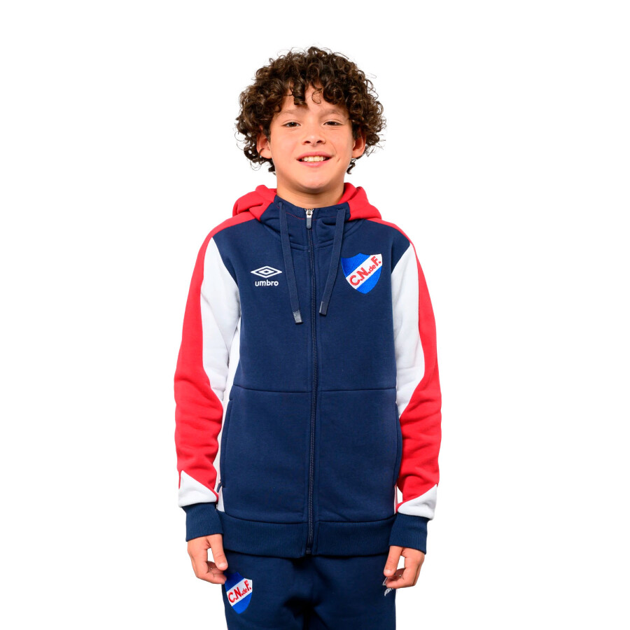 Campera de Niño Umbro Grav Nacional Junior Azul - Rojo