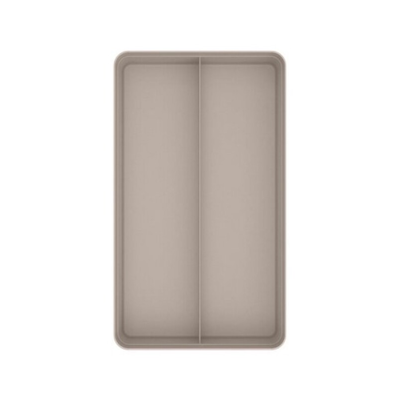 Organizador de cajones 2 secciones Beige