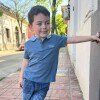 Remera Pique Polo N+ Azul/celeste