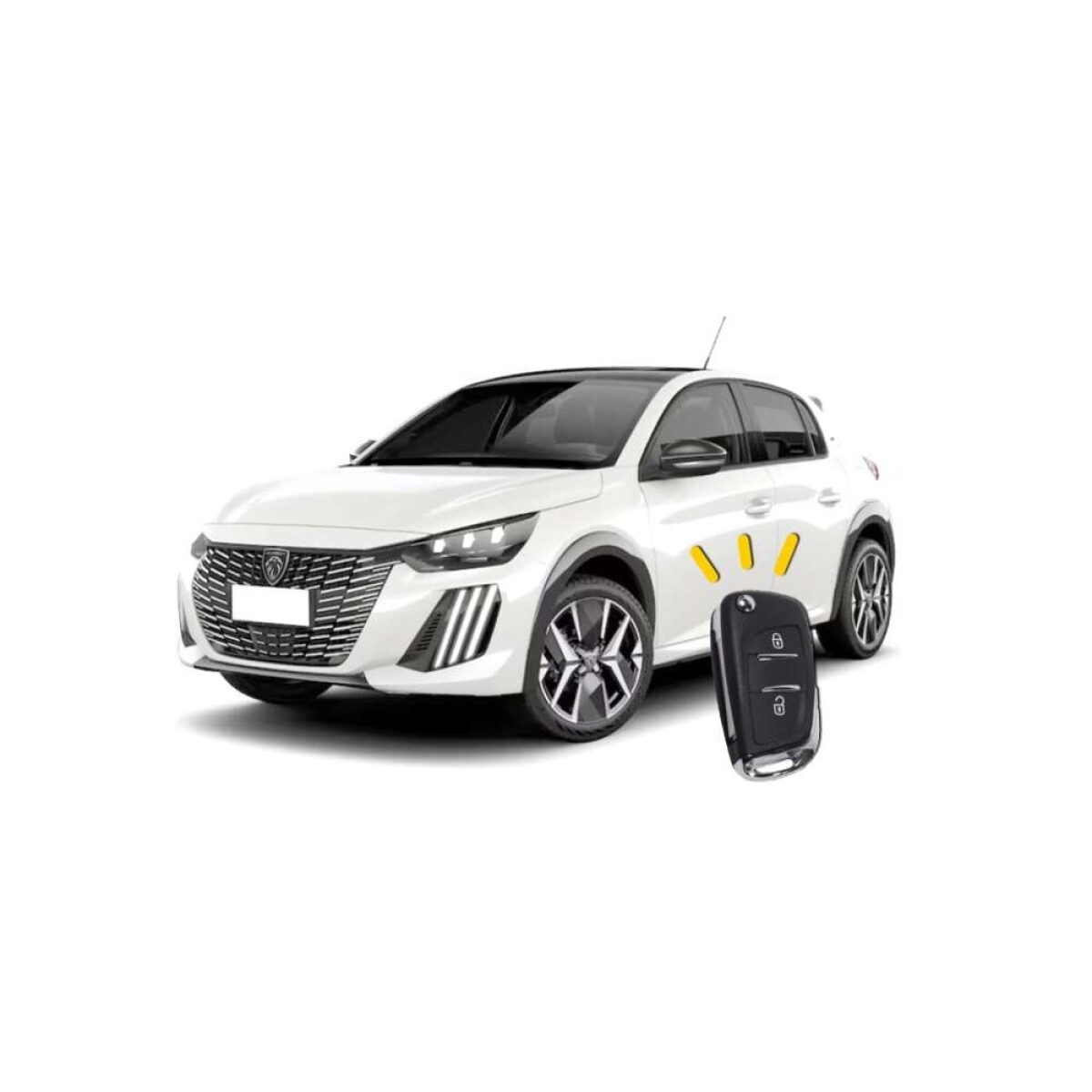 Alarma Auto Pst Iam Keyless - Peugeot 