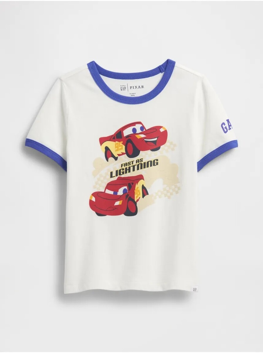 Remera Disney Toddler Niño - New Off White 