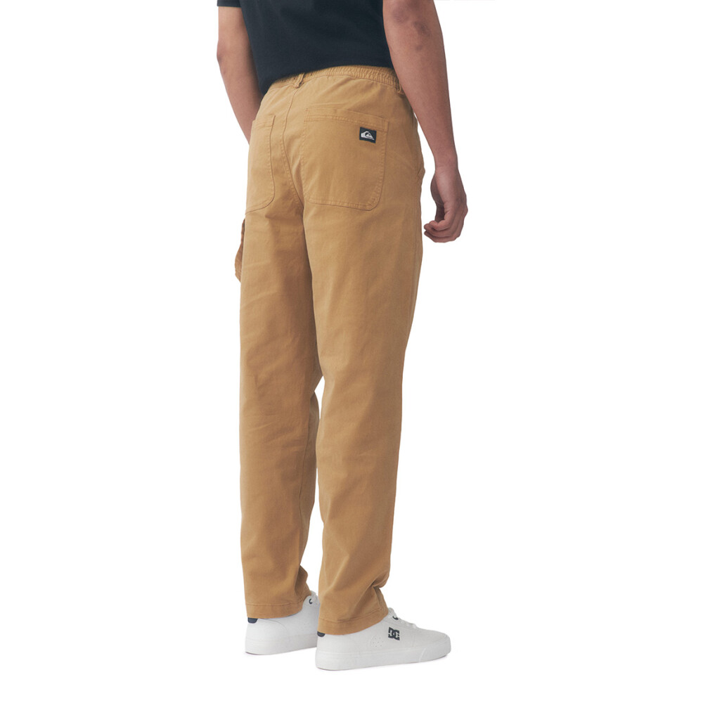 Quiksilver Pantalón Cargo Hombre - Camel Camel