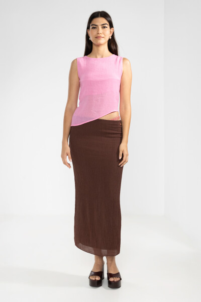 NICKY SKIRT Cadaques Tannat