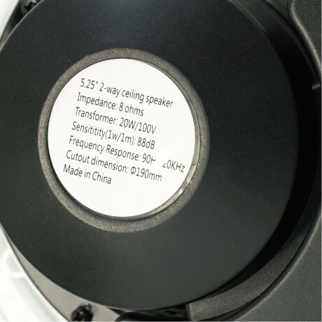 PARLANTE PARA INSTALACIÓN LEXSEN RA568T 5.25¨ 30W 8 OHMS PARA TECHO PARLANTE PARA INSTALACIÓN LEXSEN RA568T 5.25¨ 30W 8 OHMS PARA TECHO