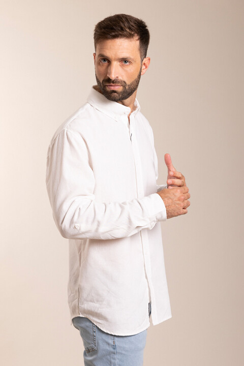 CAMISA DELON POLANCO Blanco