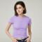 Remera Yali Lila Grisaceo