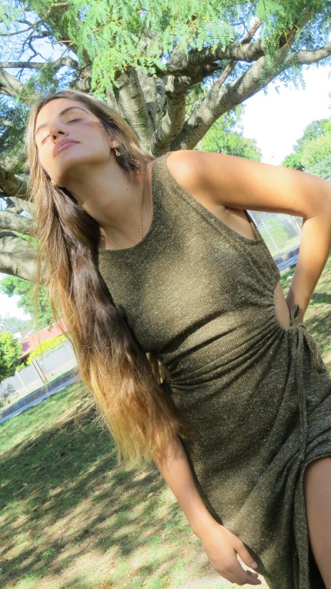 Hole Dress - Verde 