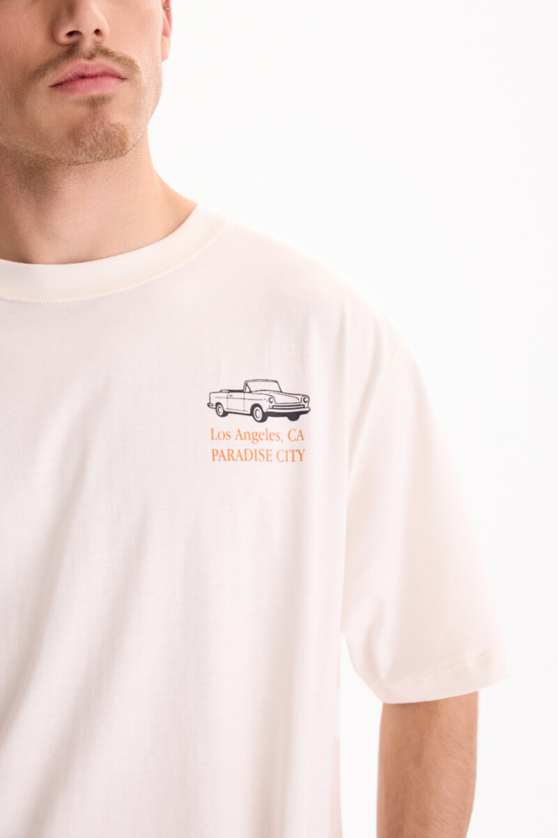 Remera Skyscraper Blanco