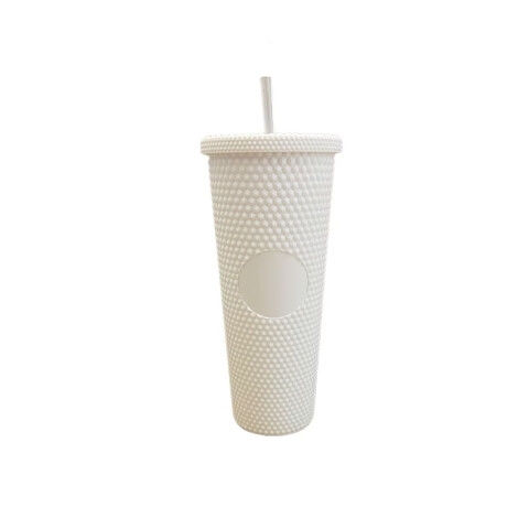 Vaso Viral Liso Blanco