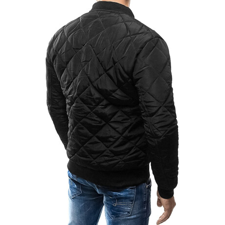 Campera Inflada Capitoneada Uzspace Aviador Invierno Negro