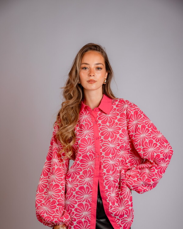 Camisa Francia fucsia