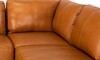 Sillón Lux - 3 Cuerpos Camel - Chaise Izquierdo