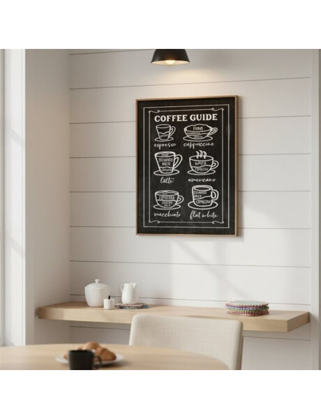 CUADRO 40x50cm MARCO COFFEE GUIDE CUADRO 40x50cm MARCO COFFEE GUIDE