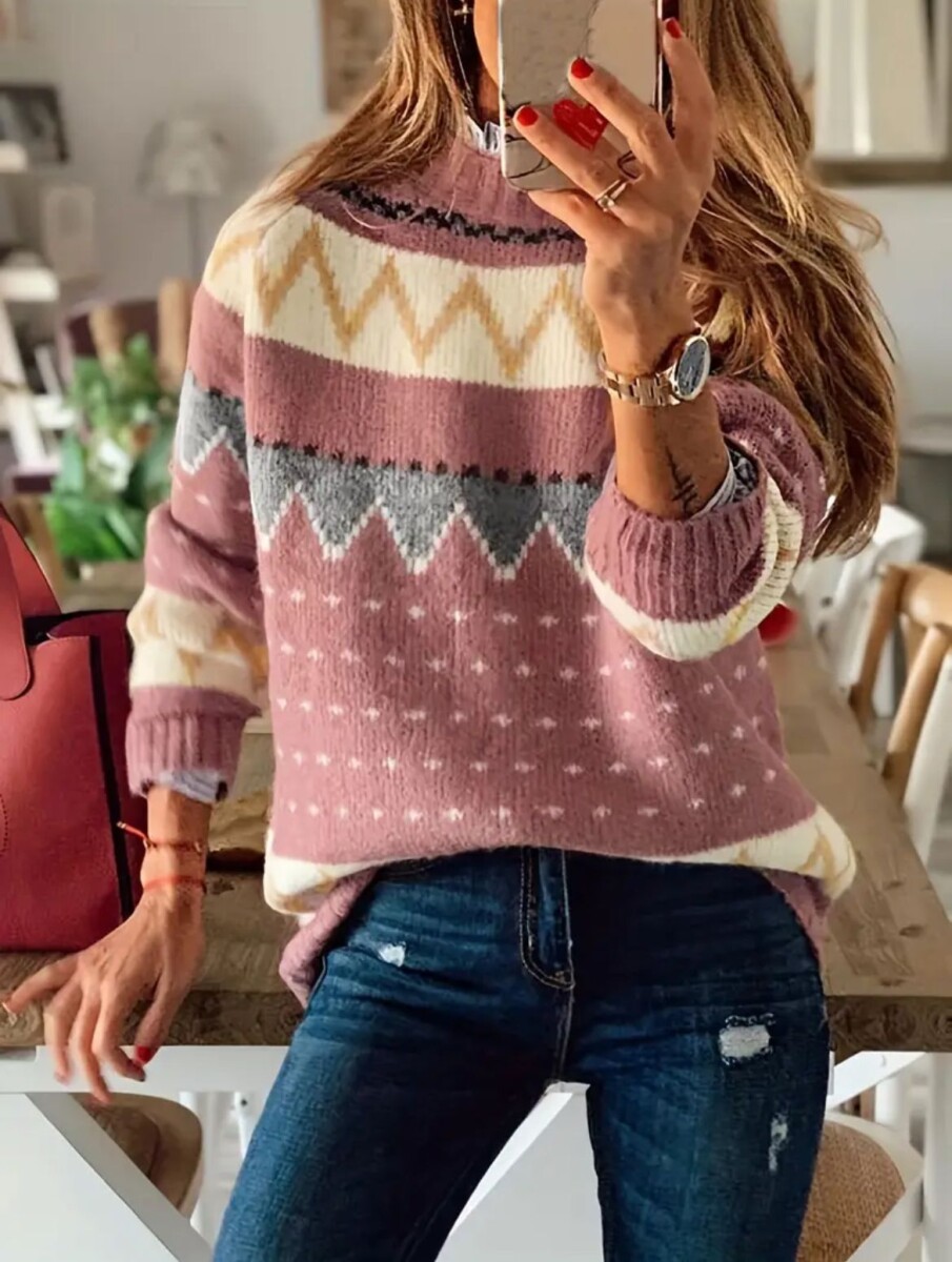 Sweater VALLEJOS - Rosa 