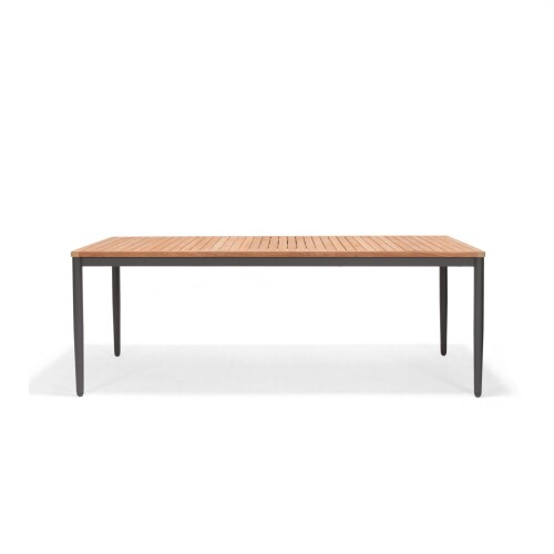 Mesa Aluminio y Teca - Topacio 161x95cm Mesa Aluminio y Teca - Topacio 161x95cm
