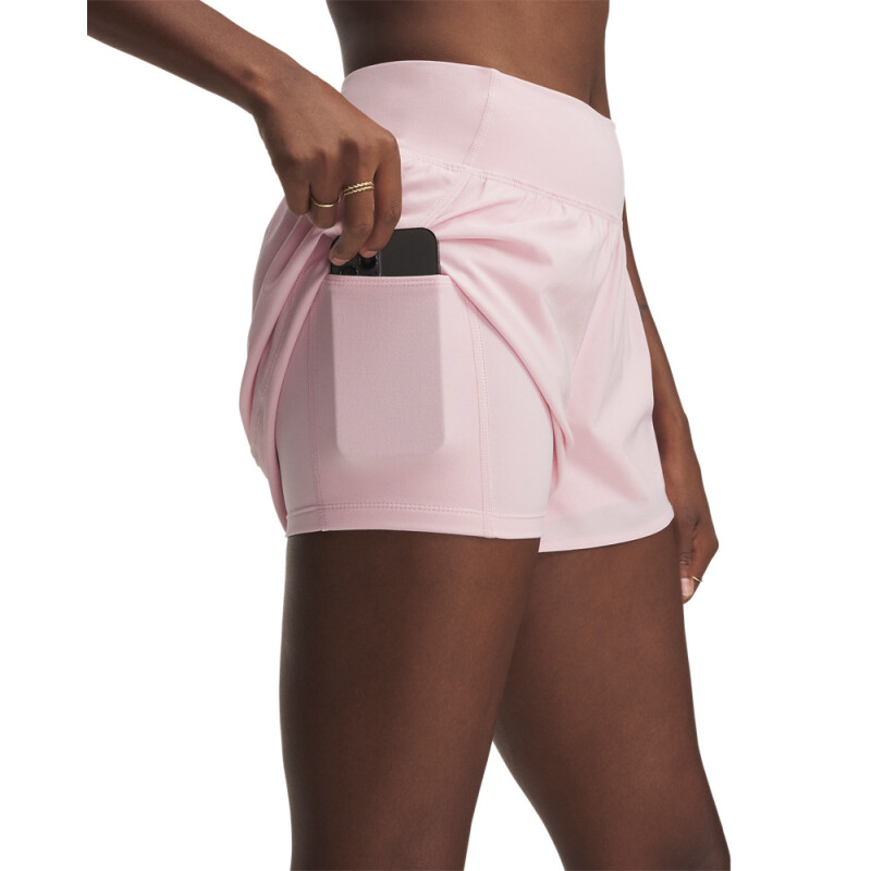 UA Vanish 2in1 Short-RED PNK-647