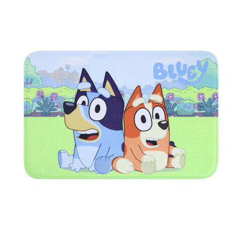 Alfombra con Memoria Bluey 40 x 60 cm VERDE