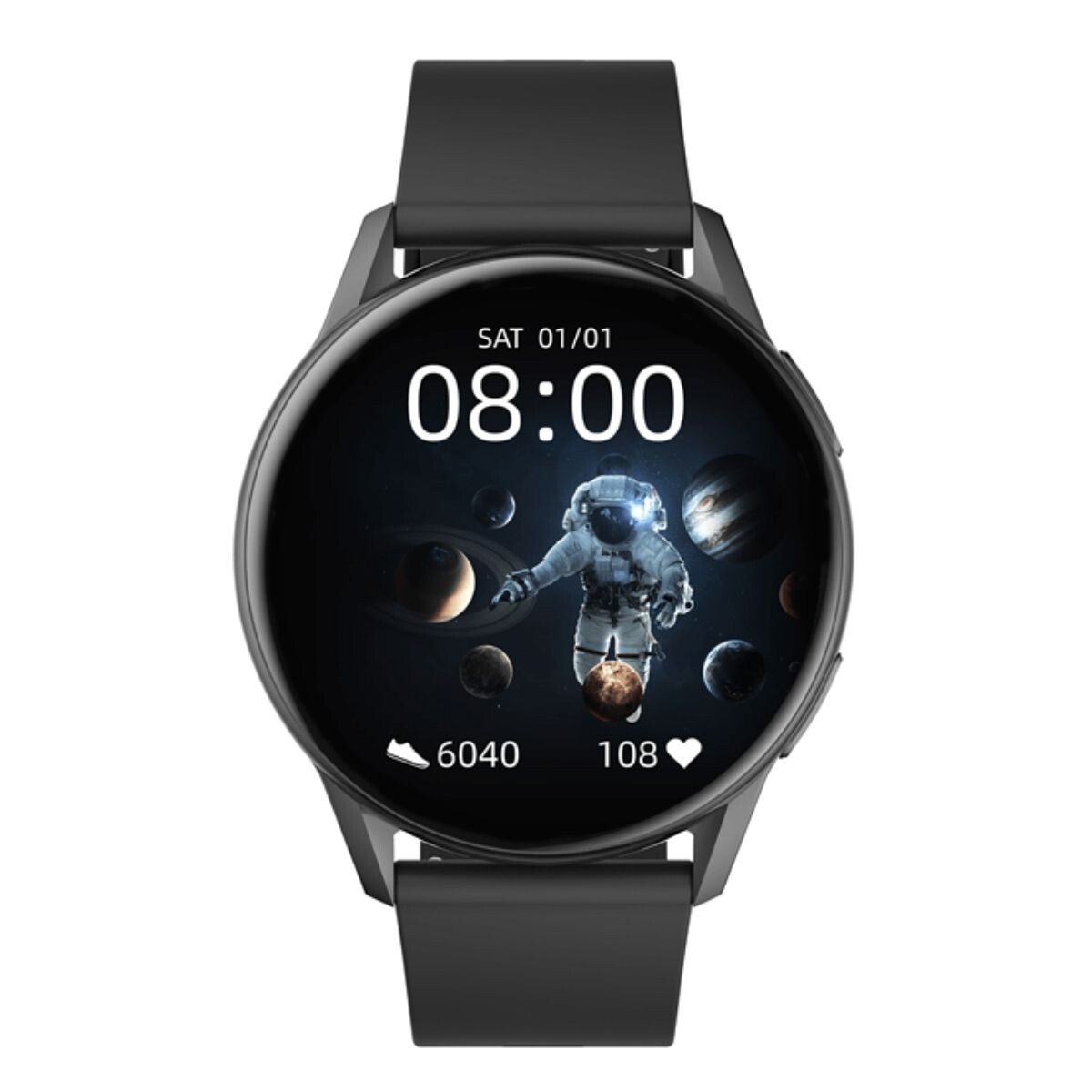 Smart Watch Kieslect Xiaomi K10 360 Horas Redondo Negro 