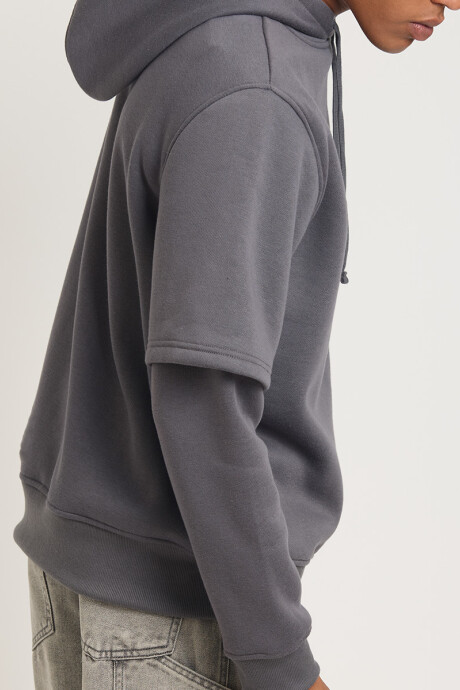 CANGURO S/C MONSTERA DIXIE Gris Oscuro