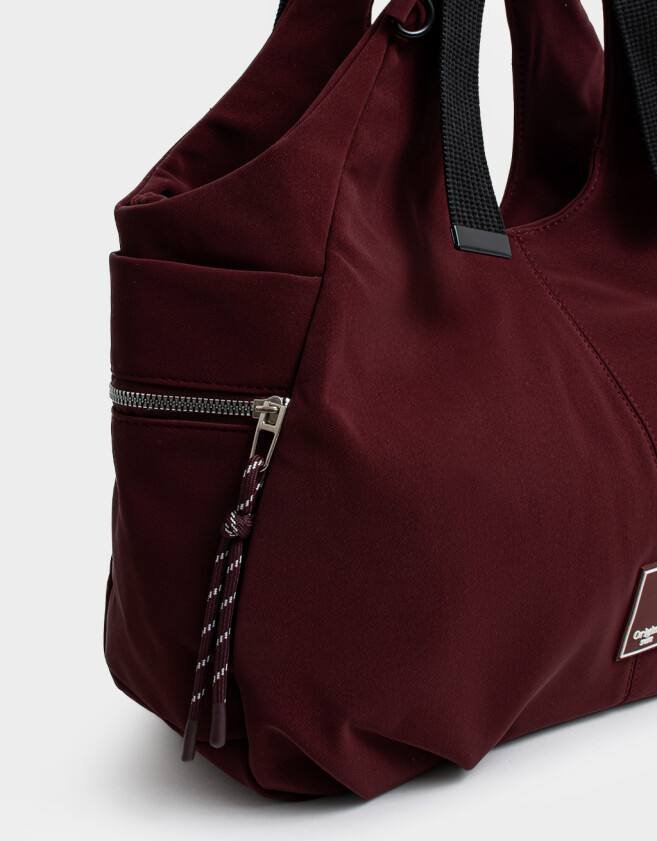 Shopper Carteras De Mano - Rojo Burdeaux