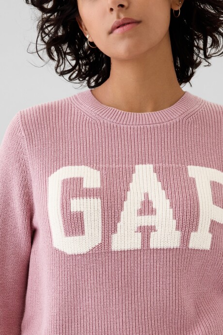 Buzo Logo Gap Mujer Lilas Pink 16-1708 Tcx