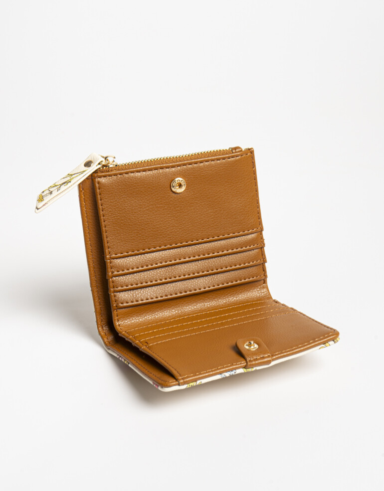 Billetera Billetera Chica Flores - Estampado Flores