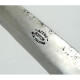 Cuchillo Cabo De Metal Blanco. Hoja 20 Cms De Largo. Cuchillo Cabo De Metal Blanco. Hoja 20 Cms De Largo.