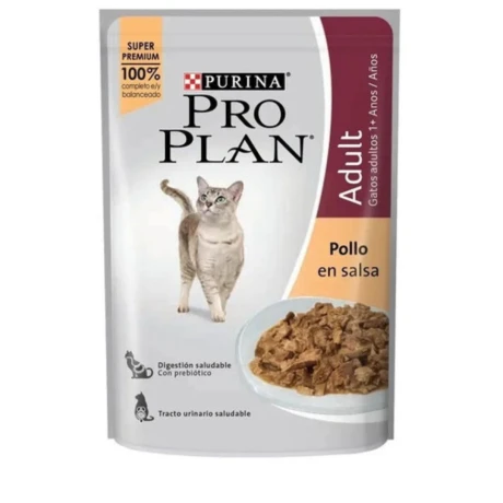 PRO PLAN GATO ADULTO POLLO POUCH 85 GR Pro Plan Gato Adulto Pollo Pouch 85 Gr