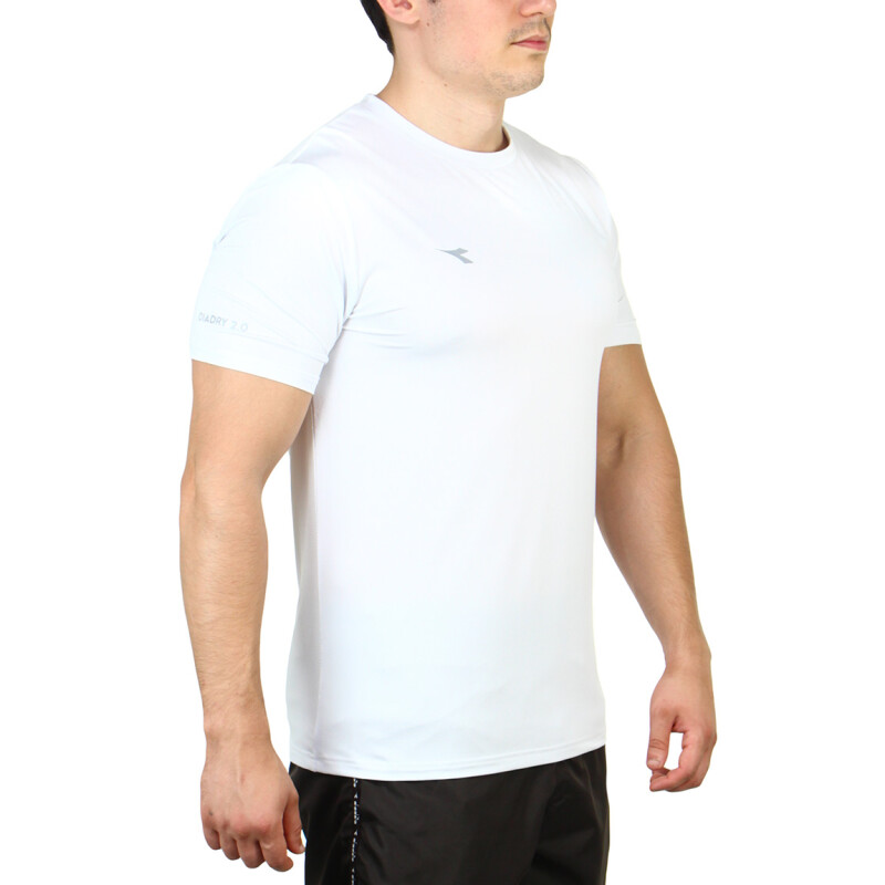 Diadora Hombre Sport T-shirt - White Blanco