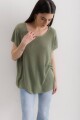 Blusa Athenia Verde Lurex