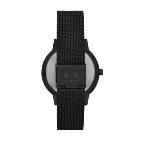 Reloj Armani Exchange Clásico Acero Inoxidable Negro 0