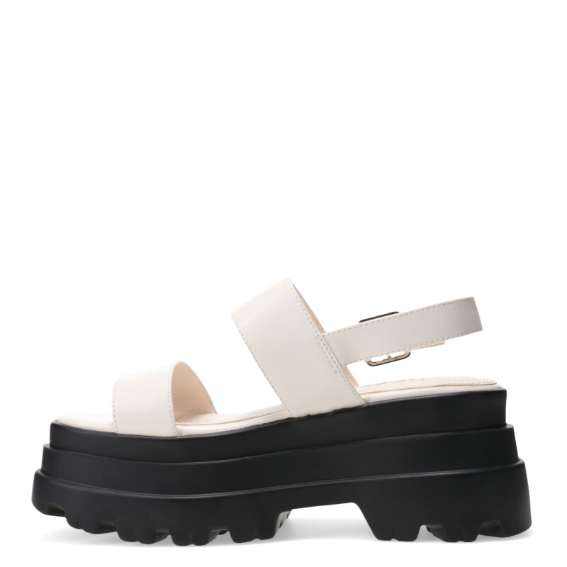 Sandalia de Mujer Miss Carol LURIX con plataforma Beige