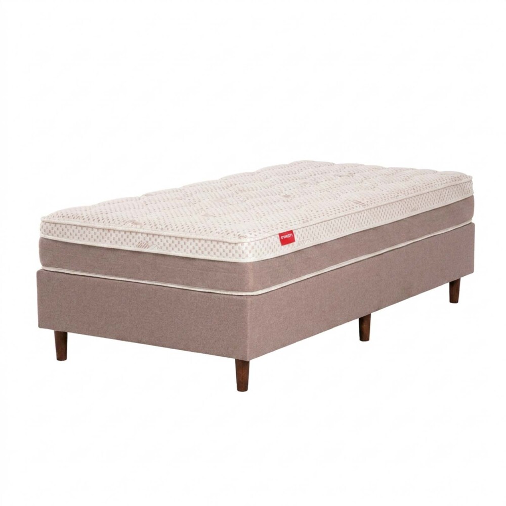 SOMMIER ESPUMA IVORY ONESIDE 1 1/2 PLAZA