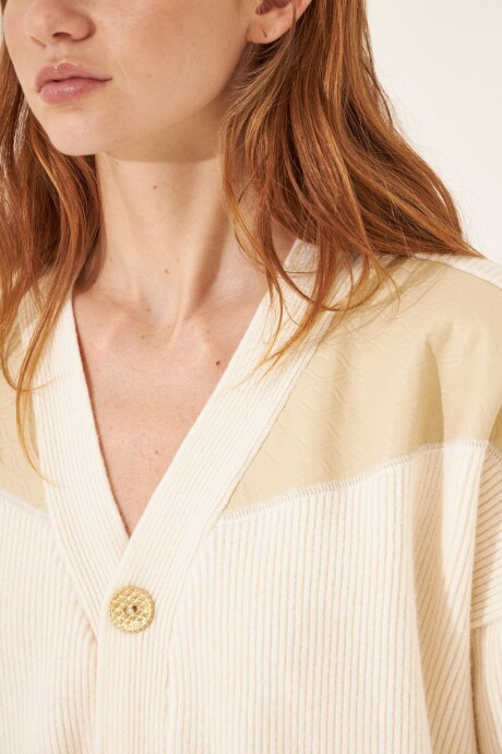 CARDIGAN MARGOT CRUDO