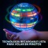 Bola Voladora Magica C/ Luces Spinner Drone Boomerang Color Azul
