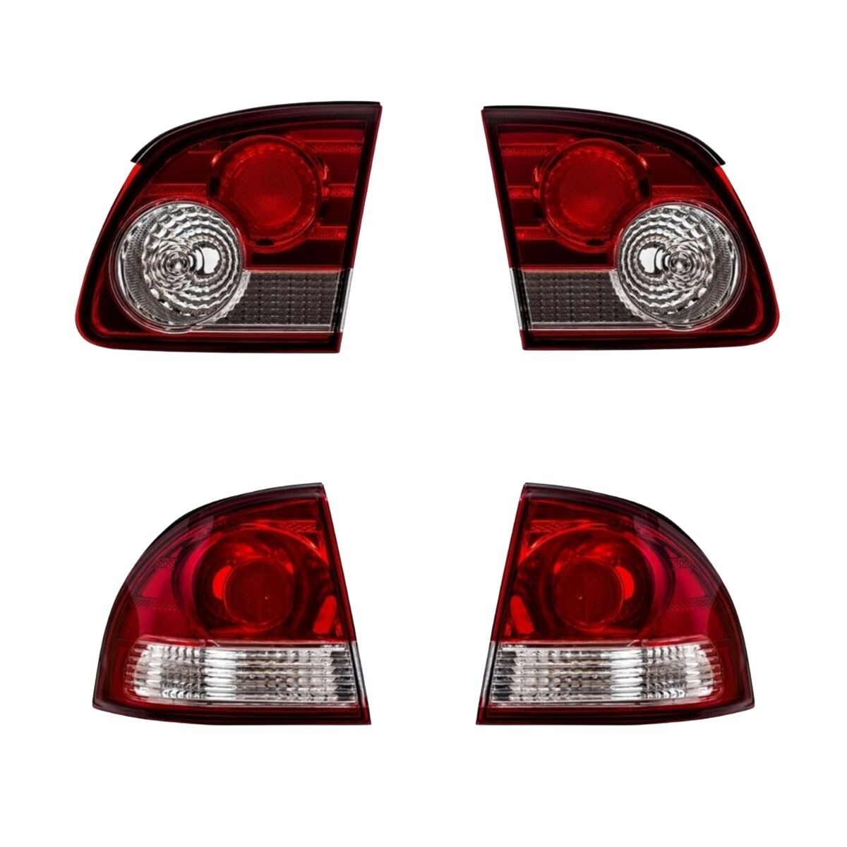 KIT DE FAROS TRASEROS EXTERIORES E INTERIORES 