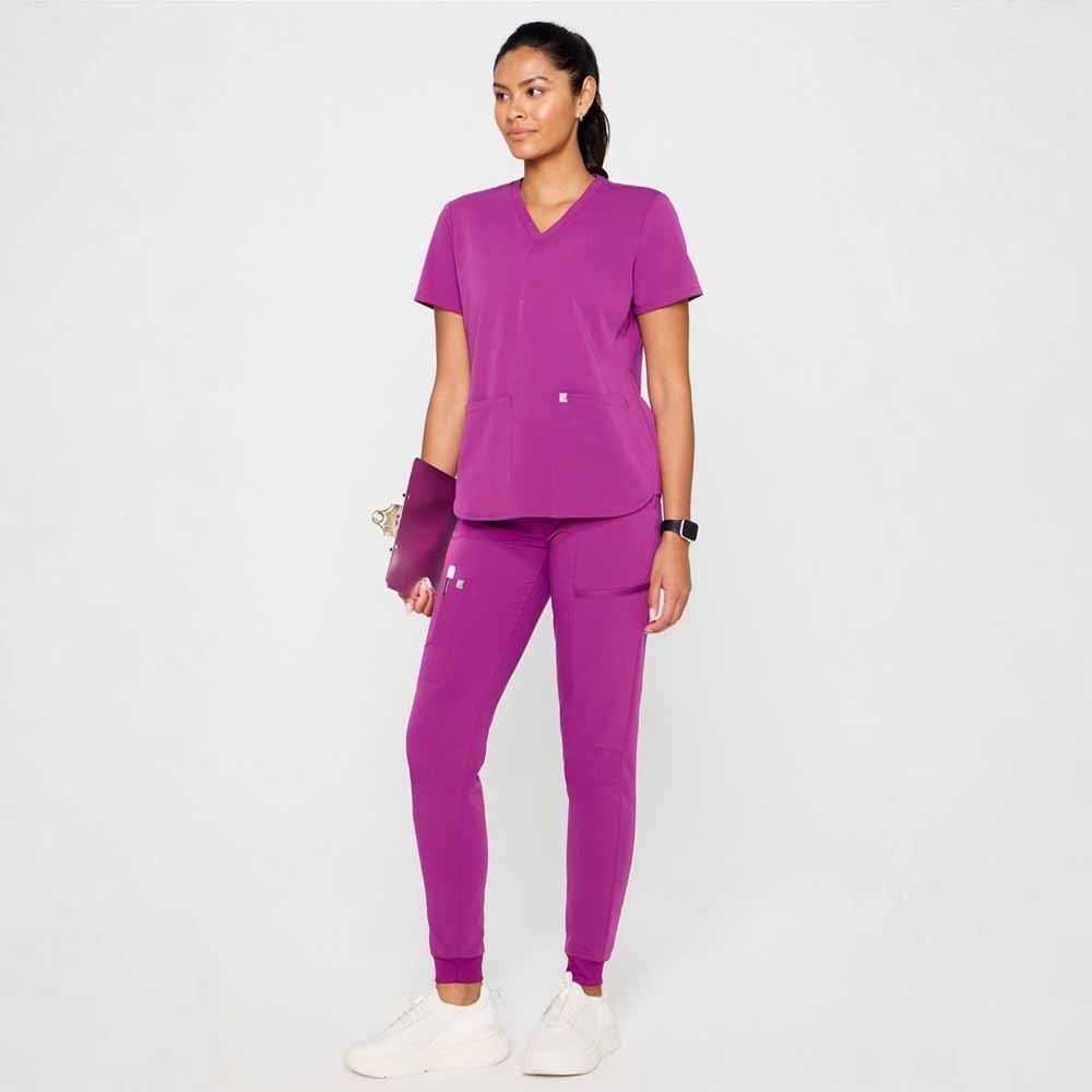 Jogger On-Call Scrub Mujer Berry Blast