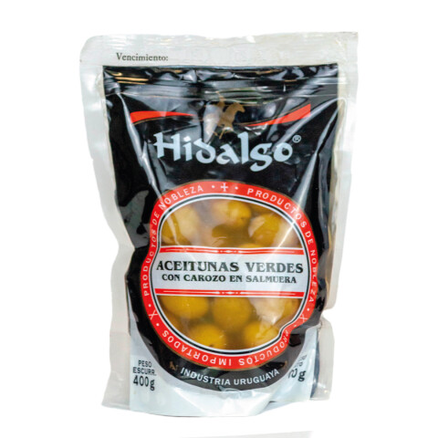Aceitunas Verdes Con Carozo Hidalgo 400g Aceituna Verde C/c Hidalg 400g