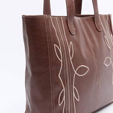 CARTERA PRATT Chocolate