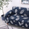 Funda sillón 3 cuerpos estampada Hojas Azules