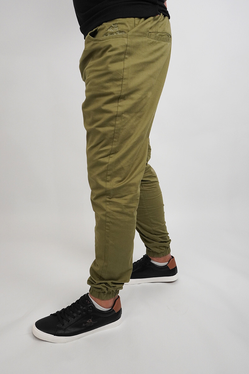 Pantalón Jogger - Verde 