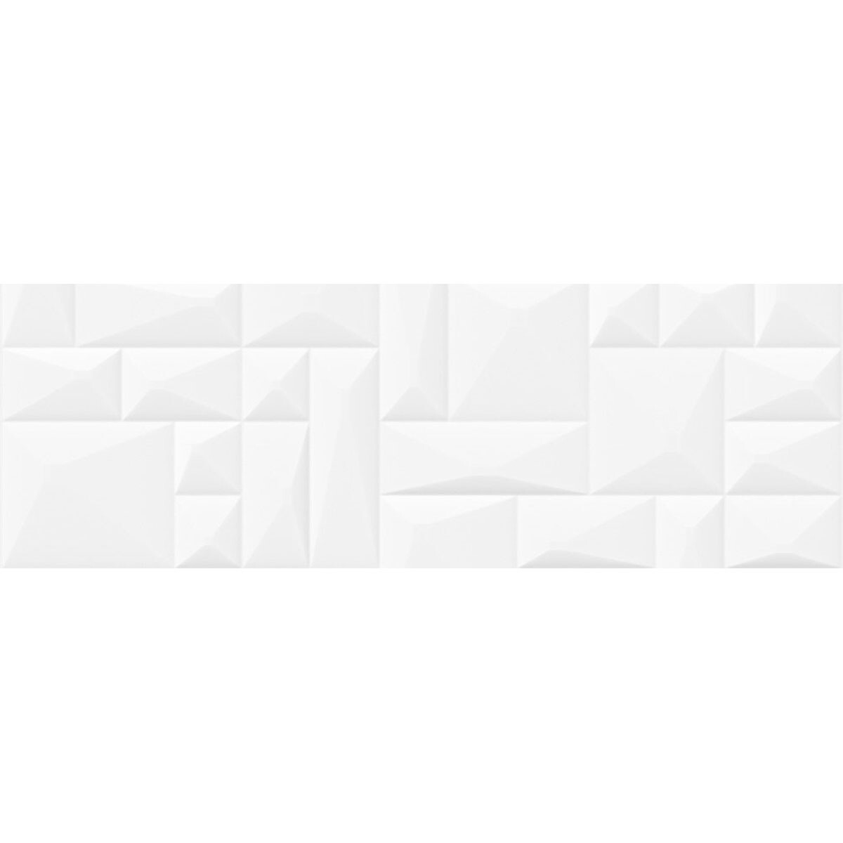 Cerámica Blanco Con Relieve 40X75 
