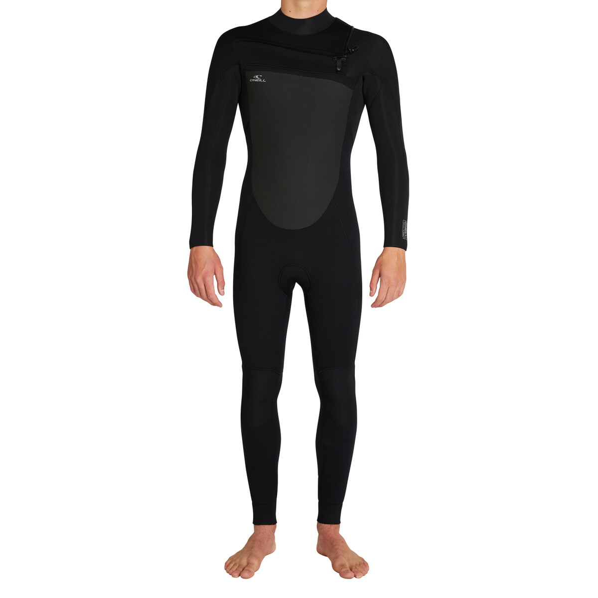 Traje O'Neill Focus 3/2mm Steamer Chest Zip Sealed - Black 