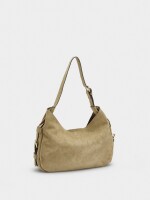 Bolso De Hombro Con Hebillas Laterales camel