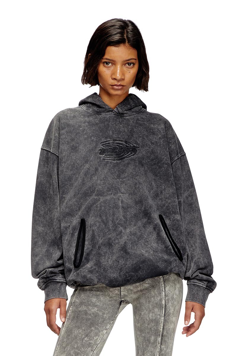 Polerones Unisex S-Boxstic-Hood Gris
