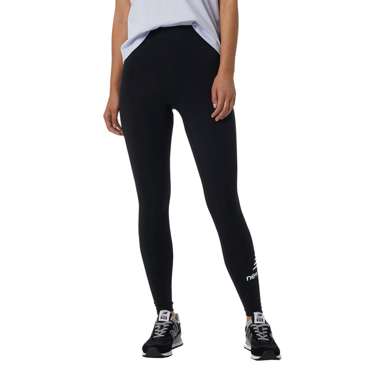 Calza New Balance de Dama - Essentials Legging - WP21509BK - BLACK 