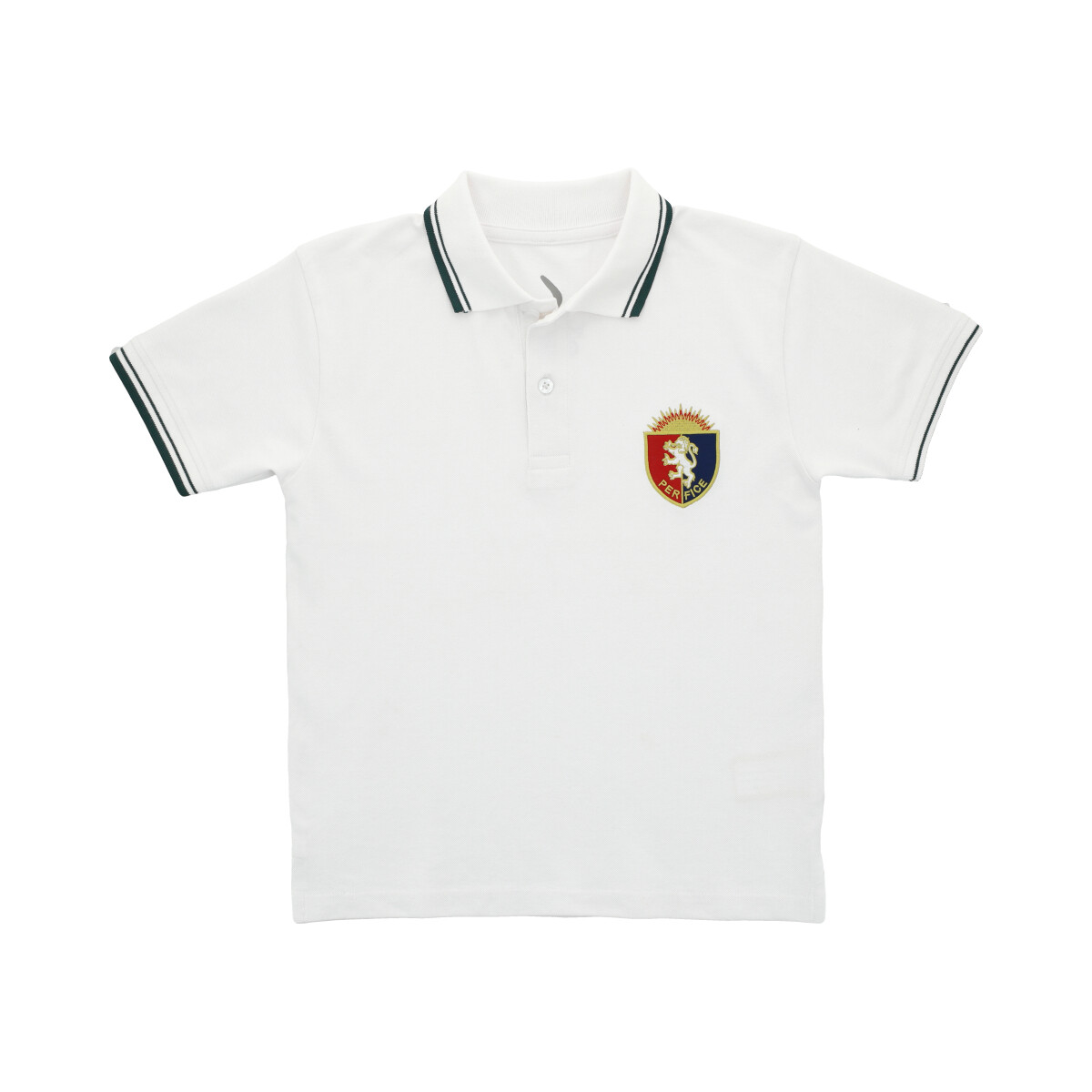 Polo Unisex British - Blanco 