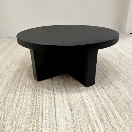 Mesa De Centro Catanzaro Negra Negro